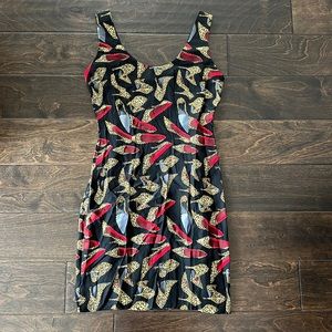 Fun Leopard High Heel Dress